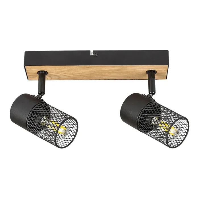 Rabalux – Foco 2xE14/40W/230V roble