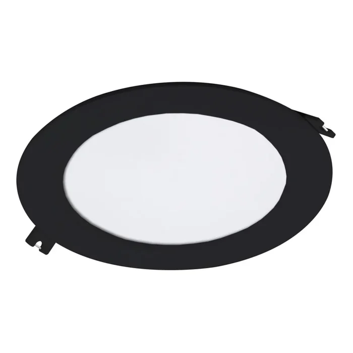 Rabalux – Lámpara empotrable LED LED/12W/230V diá. 17 cm negro