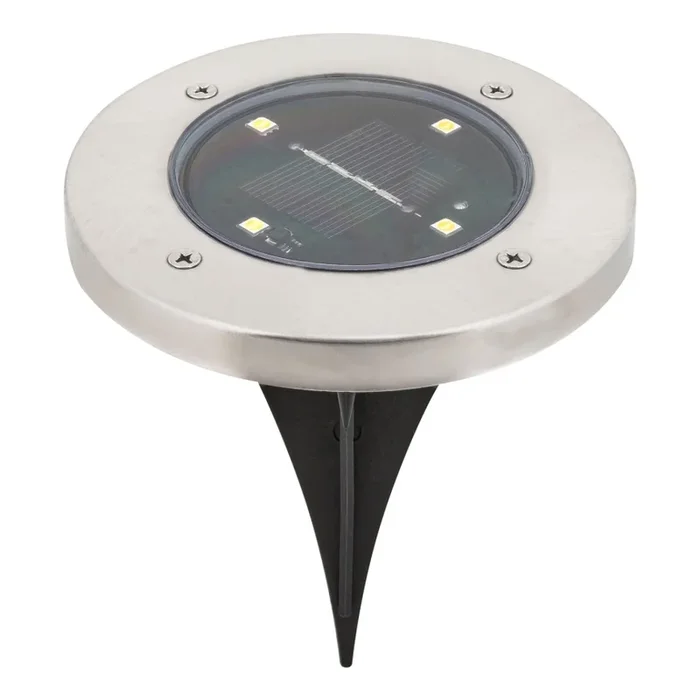 Rabalux – Lámpara solar LED exterior con sensor LED/0,24W/1xAA 400 mAh negra IP44
