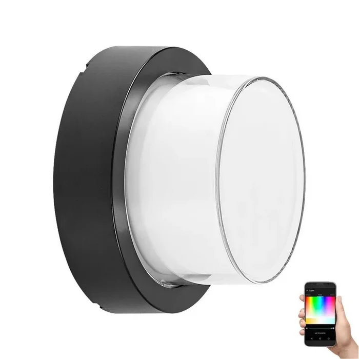 Rabalux – LED RGBW Aplique de exterior regulable LED/10W/230V IP54 Wi-Fi Tuya