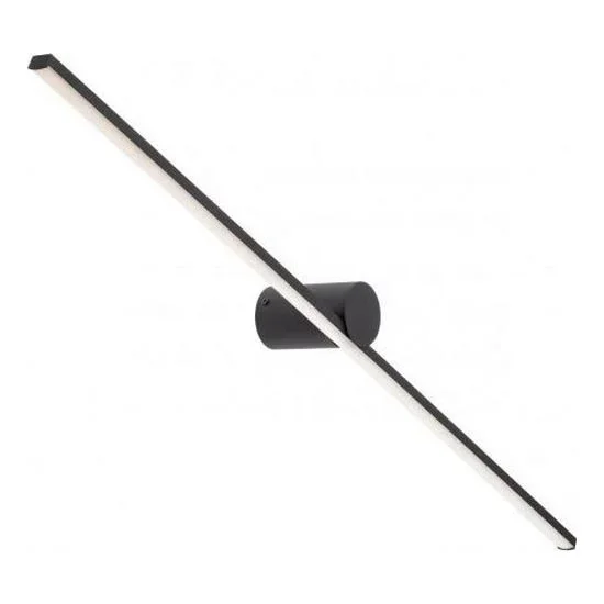 Redo 01-4036 – Iluminación LED para espejos de baño ROW LED/18W/230V 90 cm IP44 negro
