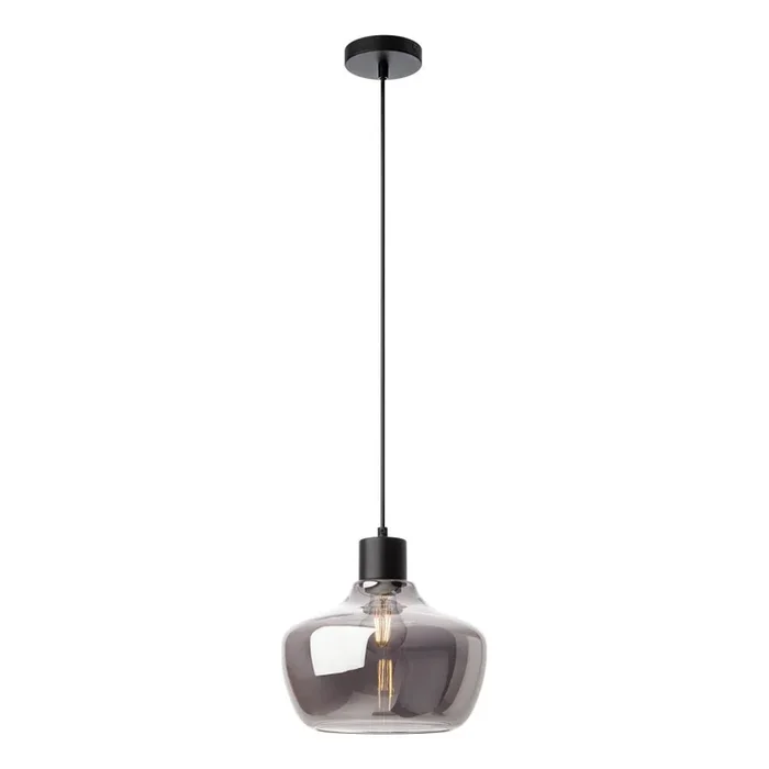 Redo 01-4046 – Lámpara colgante ATLANTIS 1xE27/42W/230V diá. 26 cm negro