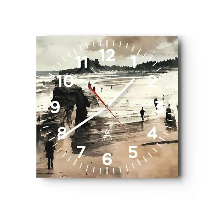 Reloj de pared – Reloj de vidrio – Un sueño evocado – 30×30 cm