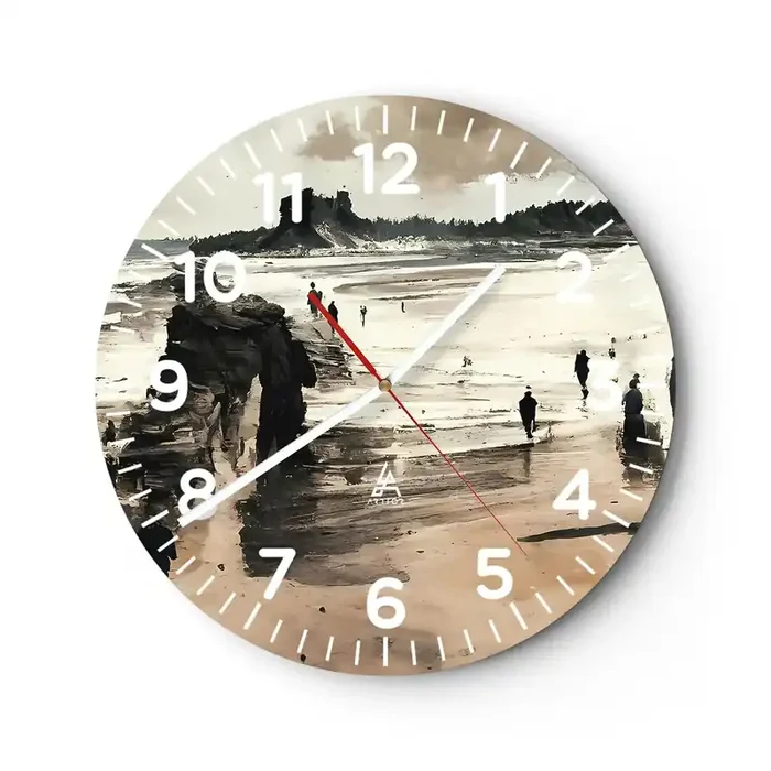 Reloj de pared – Reloj de vidrio – Un sueño evocado – 30×30 cm