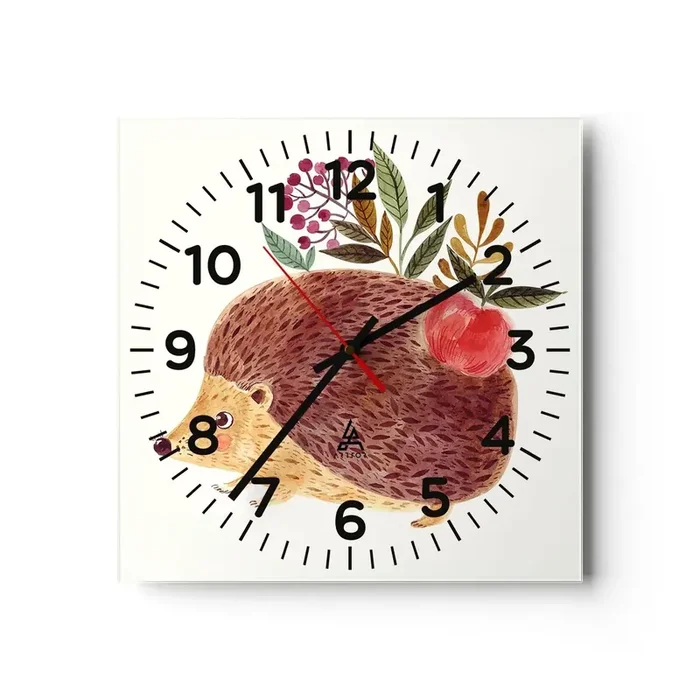 Reloj de pared – Reloj de vidrio – Y ya te gusto – 30×30 cm