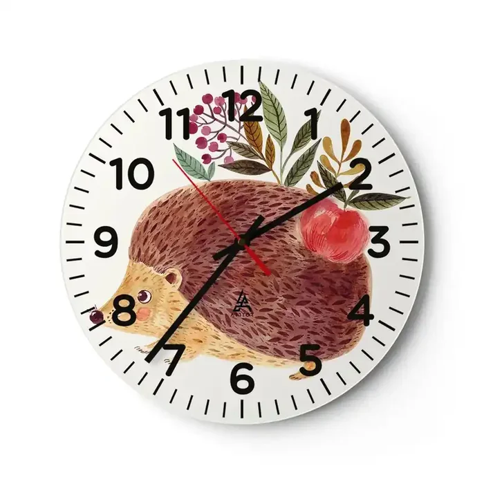 Reloj de pared – Reloj de vidrio – Y ya te gusto – 40×40 cm