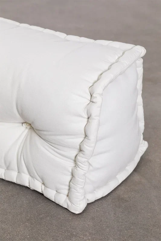 Respaldo para Sofá Modular en Algodón Yebel Blanco – SKLUM