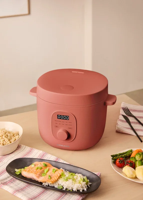 RICE COOKER STUDIO – Arrocera eléctrica multifunción con cesta vaporera