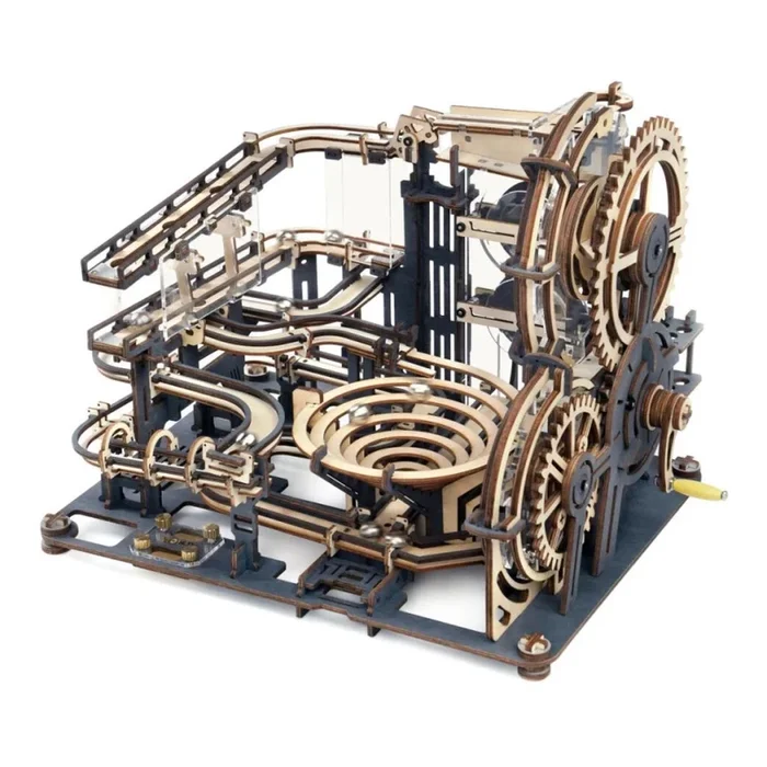 RoboTime – 3D puzzle de pista de canicas Ciudad de obstáculos