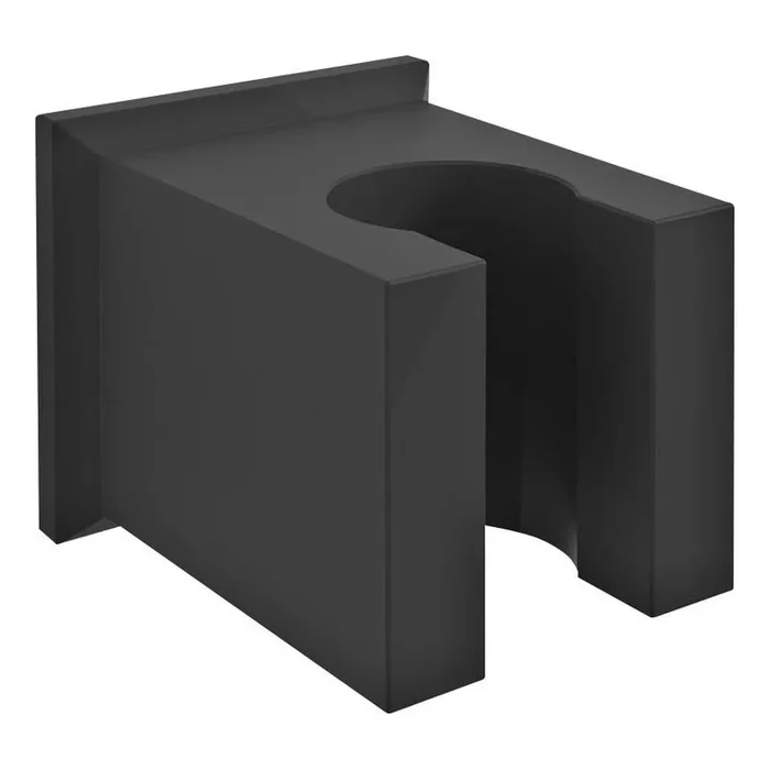 Sapho – Soporte fijo angular para ducha/mate negro