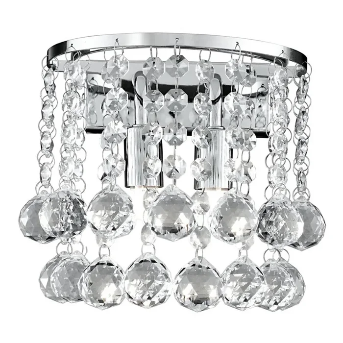 Searchlight – Aplique de cristal HANNA 2xG9/33W/230V