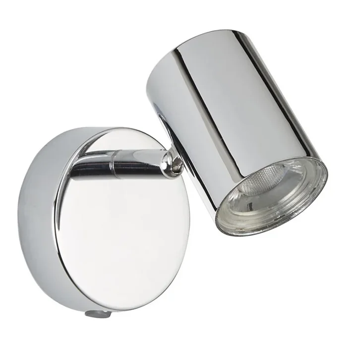 Searchlight – Foco LED de pared ROLLO 1xLED/4W/230V cromo brillante