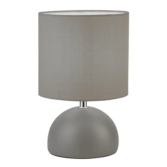 Searchlight – Lámpara de mesa 1xE14/10W/230V gris