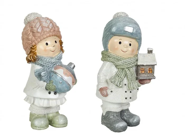 Set 2 Figuras Pareja Resina