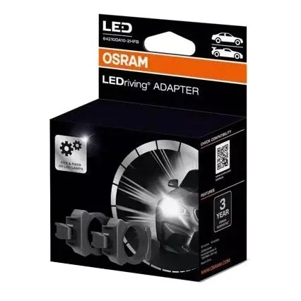 SET 2x Adaptadores LEDriving para portalámparas – Osram