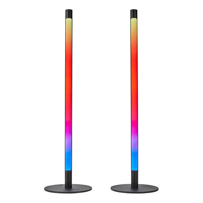 SET 2x LED RGBIC Lámpara de mesa con dimmer SmartLife LED/36W/230V 55 cm 2700-6500K Wi-Fi Tuya + control remoto