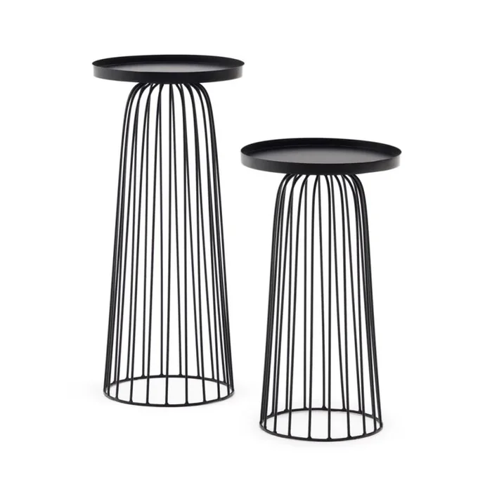 Set de 2 Mesas Auxiliares Metal ‘Dilva’