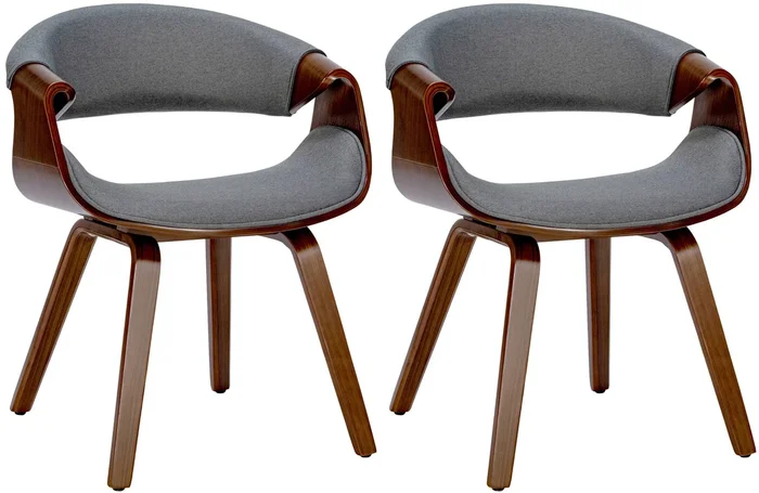 Set de 2 Sillas de comedor Foley