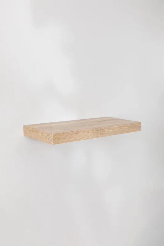 Set de 3 Estantes de Pared Jario Marrón Roble – SKLUM