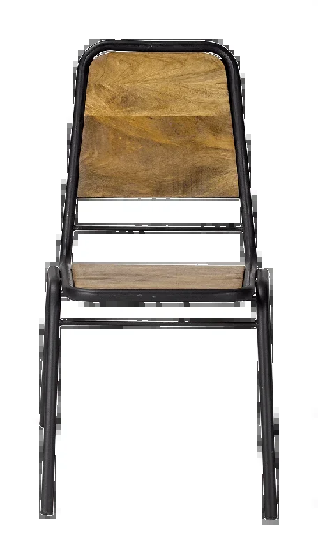 Silla de comedor vintage Val madera reciclada Vintahome