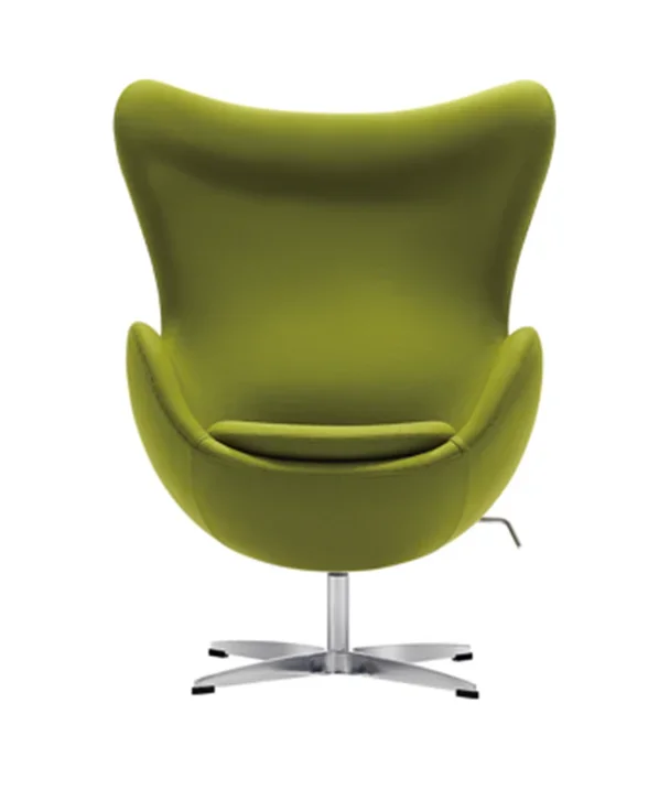 Silla EGG chair tapizado Lana Verde Vintahome