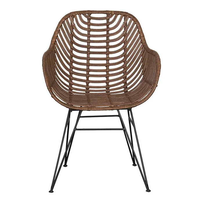 Sillón comedor de ratán Lionel Vintahome