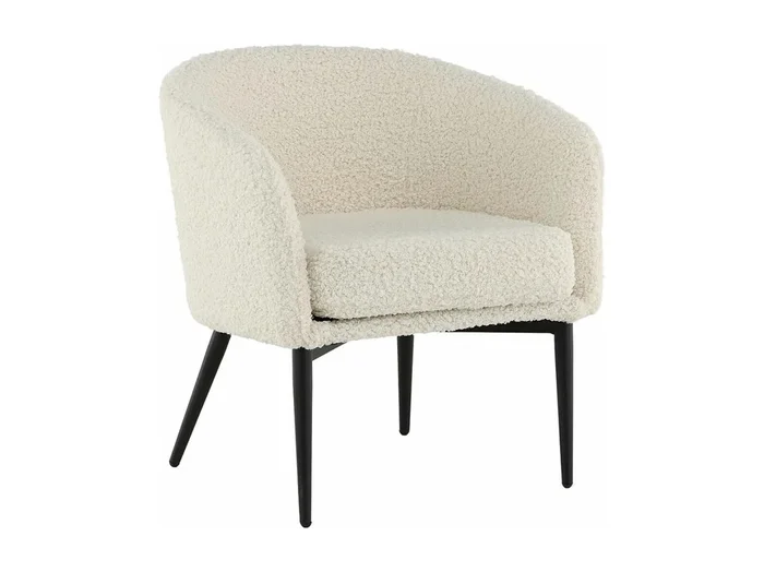 Sillón de poliéster mullido