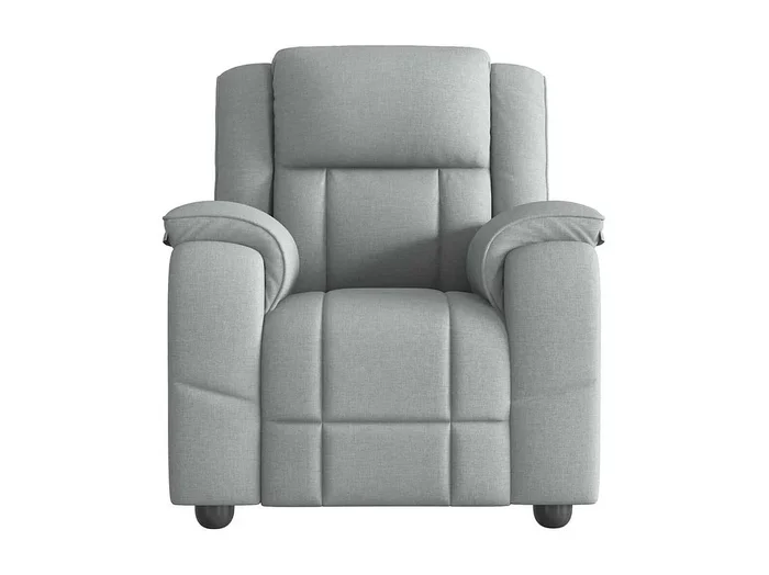 Sillón de relax Sillón reclinable de tela gris claro SHL8310