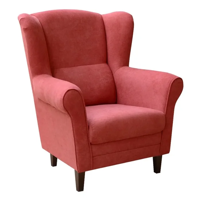 Sillón orejero GALA rojo
