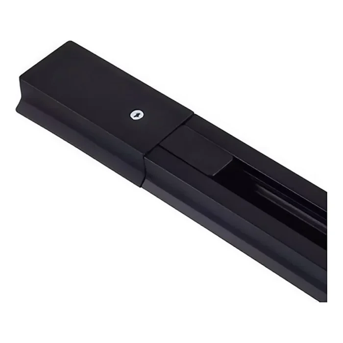 Sistema de riel monofásico 1 m negro