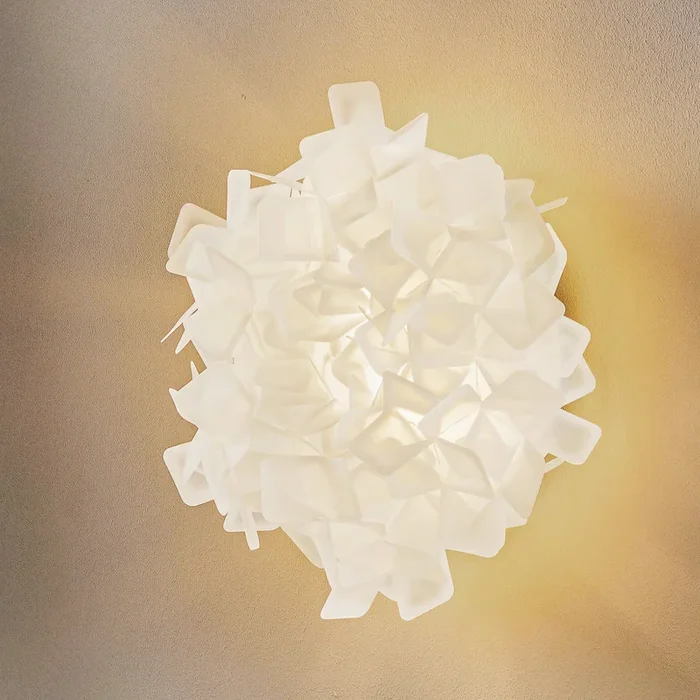 Slamp Clizia lámpara de techo, Ø 32 cm, blanco
