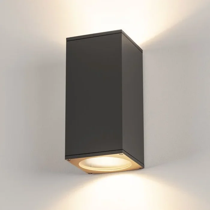 SLV Big Theo aplique para exterior, 2 luces, antracita