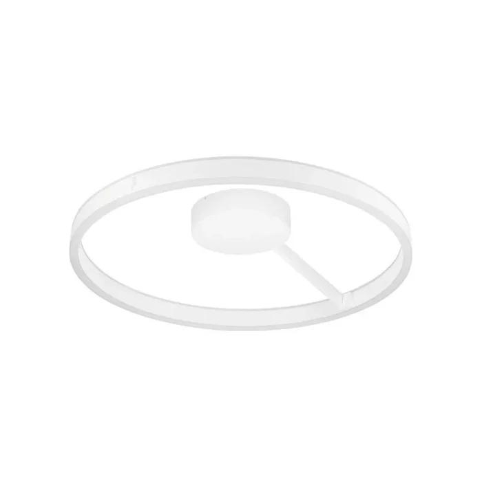 SLV plafón LED One, Ø 60 cm, blanco, metal, CCT