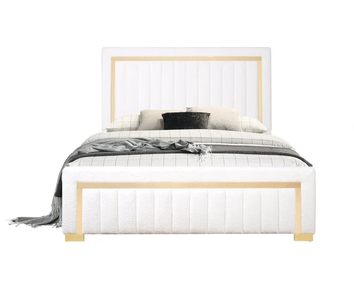 Snooze White Twin Bed