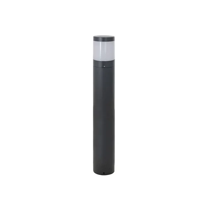 sobremuro exterior aluminio color gris serie bugio 10cm