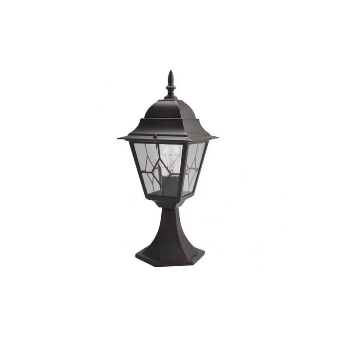 sobremuro jardin aluminio color marron serie bootes 18.5cm