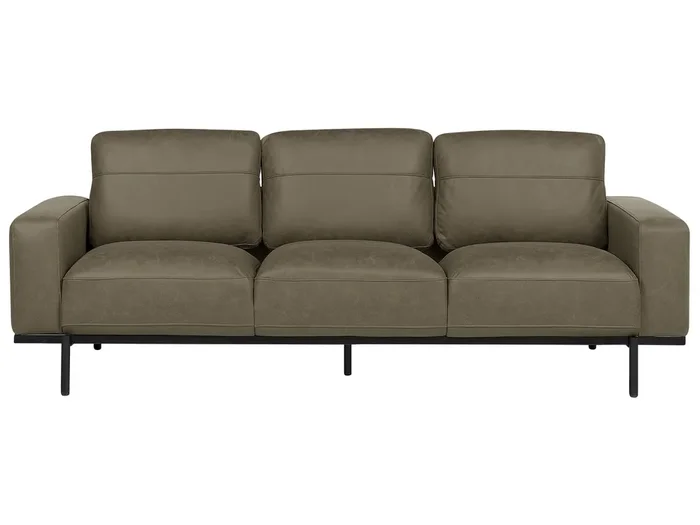 Sofa 3 Seater SOVIK Fabric Green