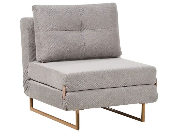 Sofá cama individual JERSLEV Tela Gris