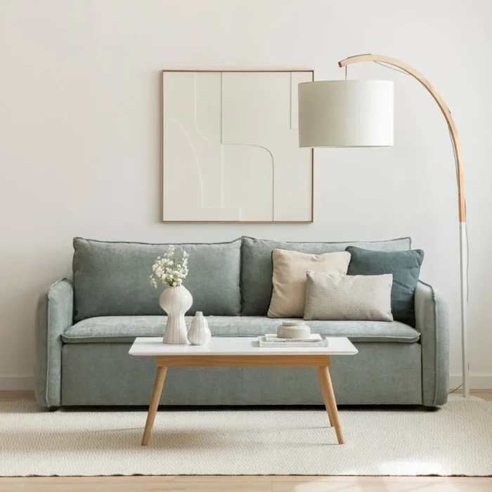 Sofá cama verde Ander Verde – Kenay Home