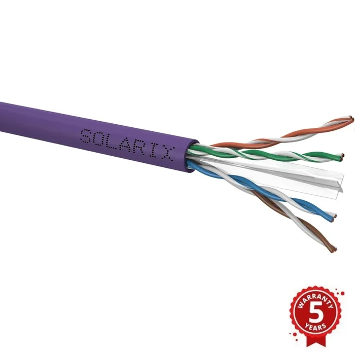 Solarix – Instalación cable CAT6 UTP LSOH Dca-s2,d2,a1 100m
