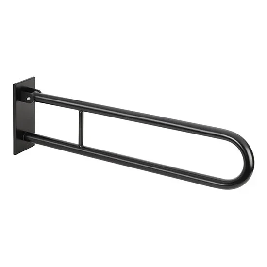 Soporte 10,3×25 cm negro