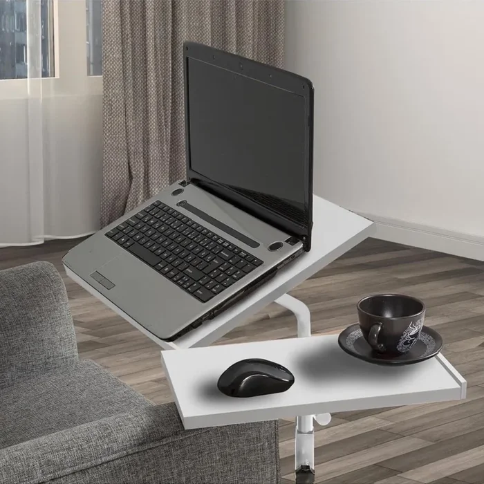 Soporte ajustable GLEN 87×67 cm blanco