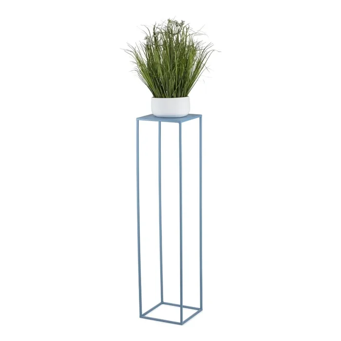 Soporte para flores 100×24 cm azul
