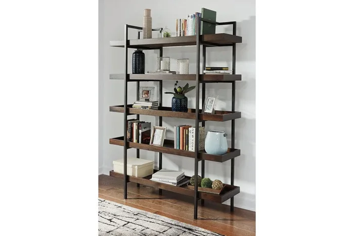 Starmore Brown 76″ Bookcase