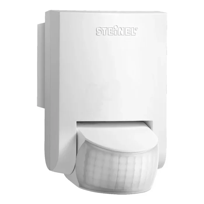 STEINEL 660314 – Detector de movimiento exterior IS 130-2 blanco IP54