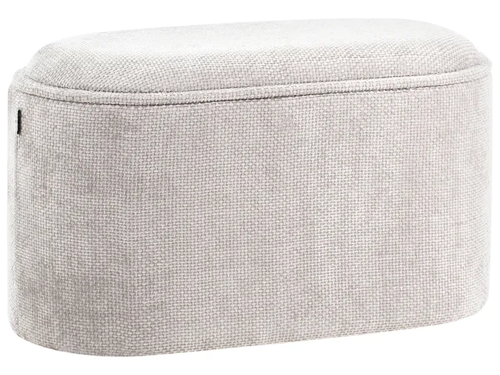 Storage Bench ARTAS Chenille Grey