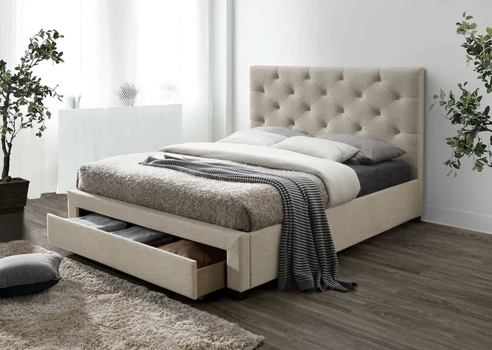 Sybella Beige Full Bed