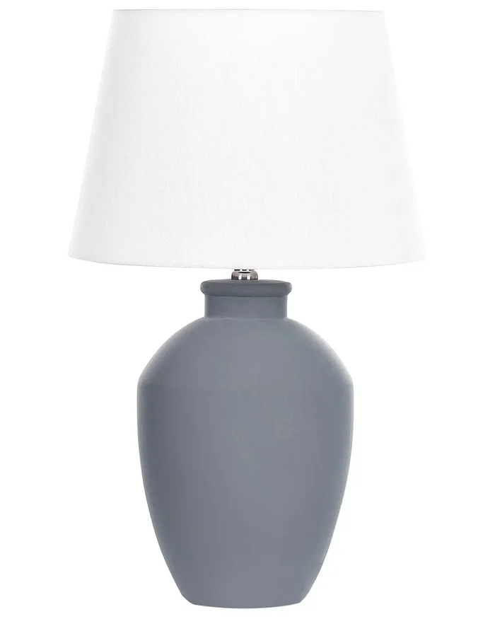 Table Lamp ARCOS Ceramic Grey