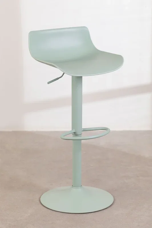 Taburete Alto Regulable Arjenn Celadón – SKLUM