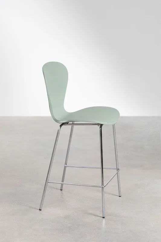 Taburete Alto Uit ↑66 cm Celadón – SKLUM